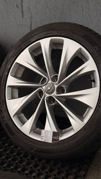 Диски оригінал R17 5/105 з шинами 225/45/17 Goodyear