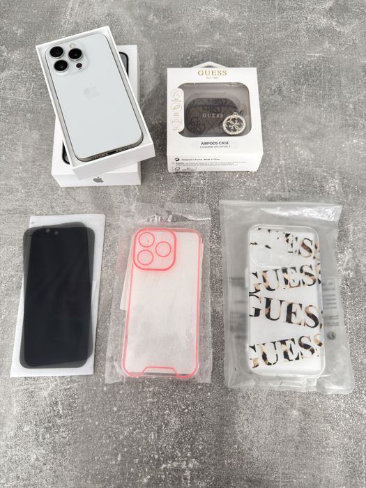 Apple iPhone 15 Pro 512 GB White Titanium - STAN IDEALNY! + gratisy