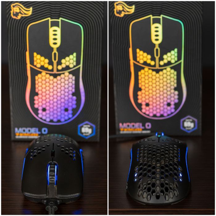 Myszka gamingowa ​Glorious Model O Wireless. Stan BDB. Komplet. Okazja
