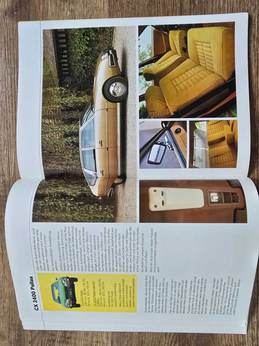 Prospekt Citroen CX