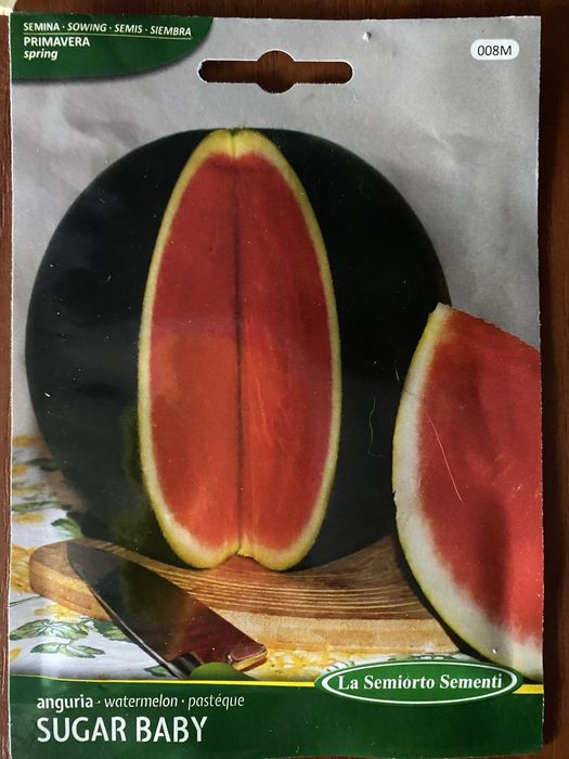Семена арбуза кавуна сорта «Sugar Baby»