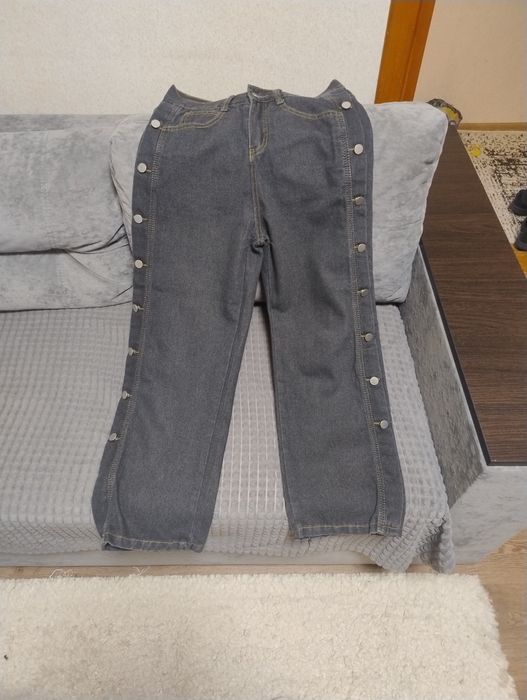 Широкі джинси для хлопчика 152-158