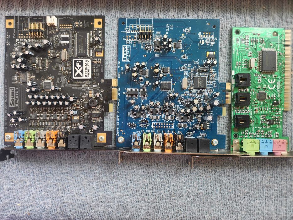 Звуковая карта PCI-e Creative X-Fi Titanium DSP 7.1 оптовыход оптовход SB0880 премиум