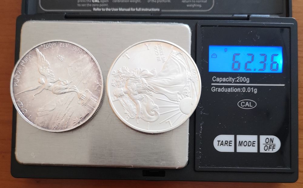 moedas prata onças Libertad e ASE 2009 (#2)