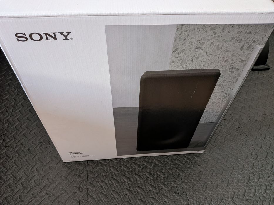 Subwoofer SONY SA-SW3 Czarny | Bezprzewodowy 200W | STAN IDEALNY!