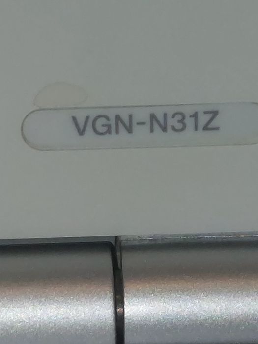 Laptop Sony Vaio vgn-n31z