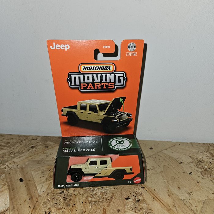Matchbox moving parts