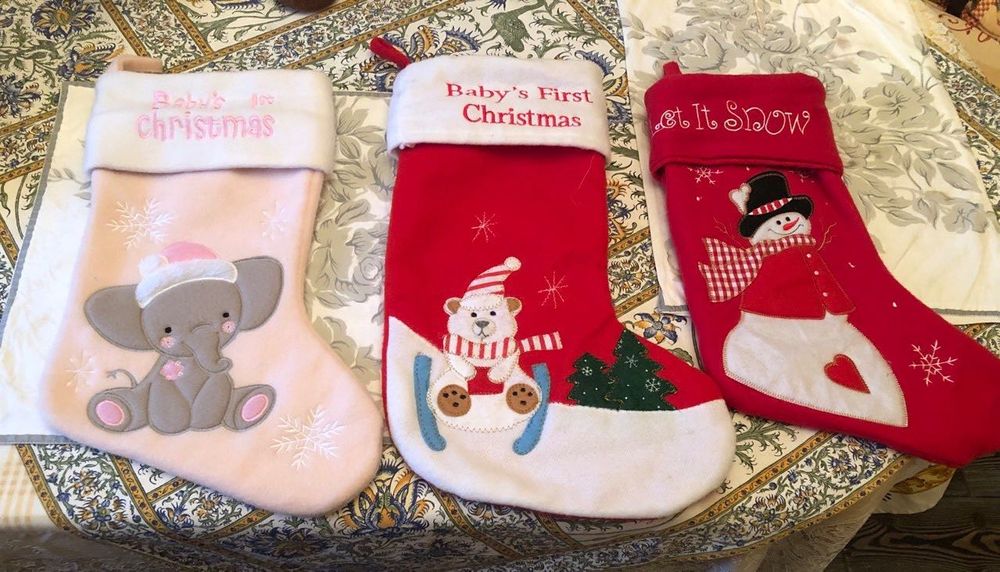 Шкарпетки новорічні для подарунків на камін та під ялинку