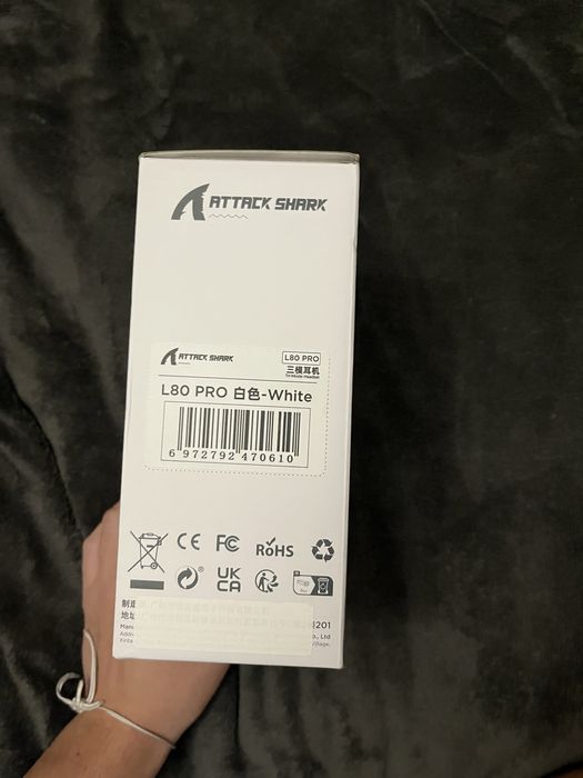 Нові наушники attack shark l80 pro ЗАПАКОВАНІ