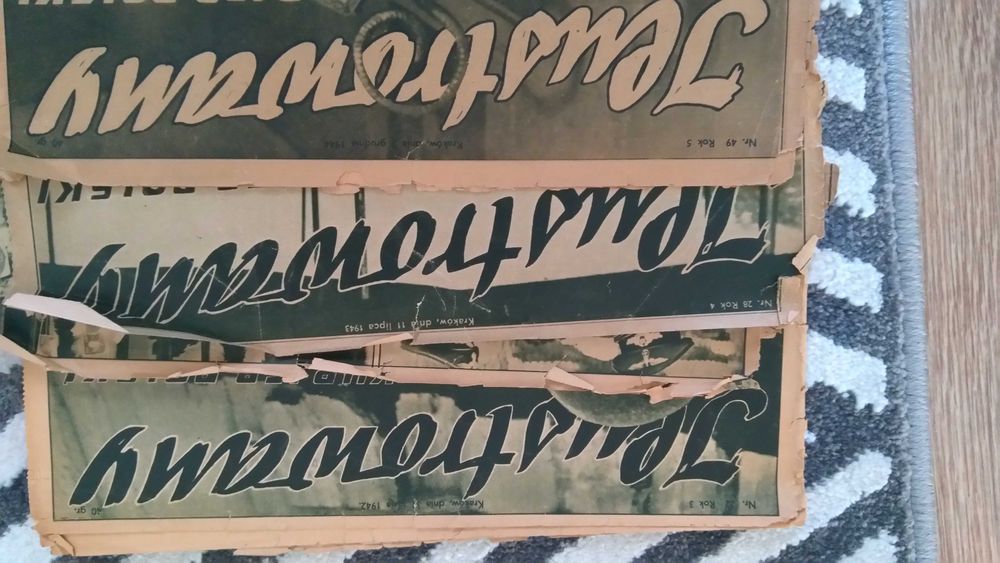 gazety Generalna Gubernia Kraków Ilustrowany Kurjer Polski, rzesza