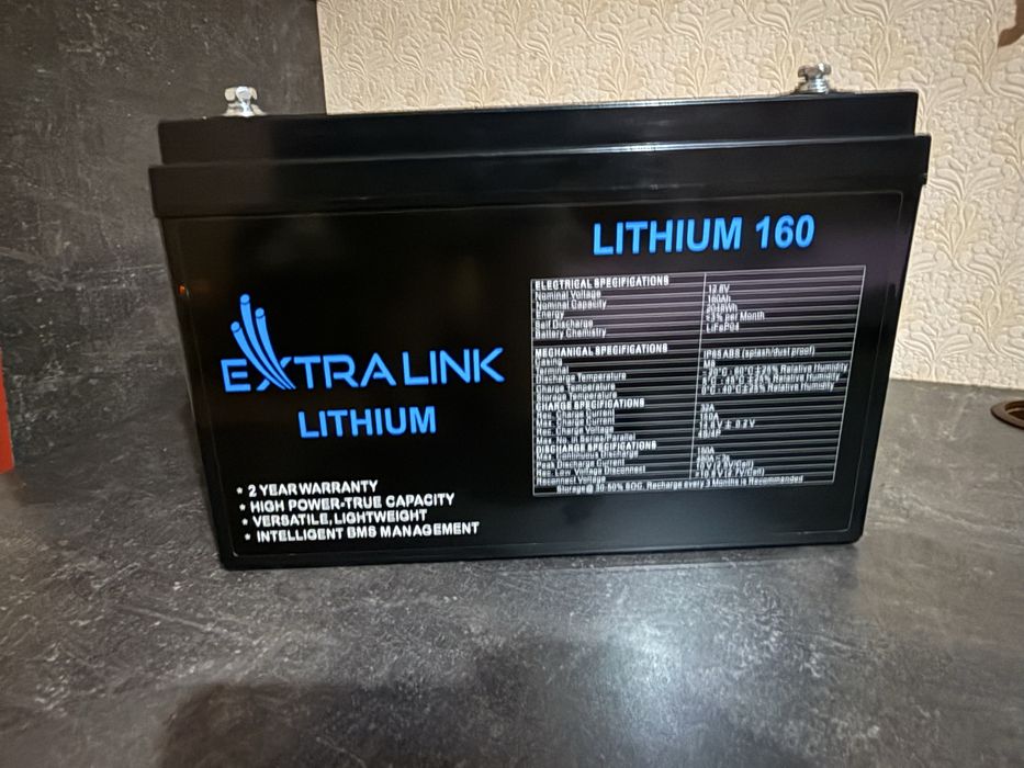 Акумулятор,батарея Lirepo4 12В 160Ah