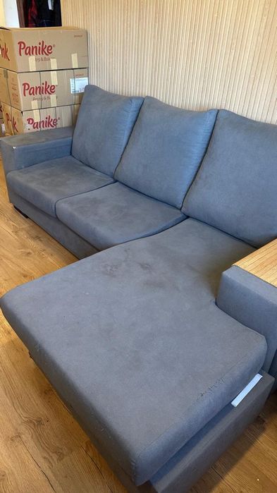 Sofá de 3 lugares com Chaise Longue