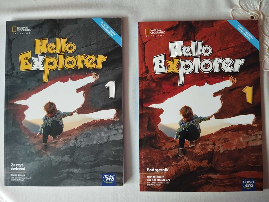 Hello Explorer j. angielski klasa 1 podst Nowa Era komplet dla nauczyciela