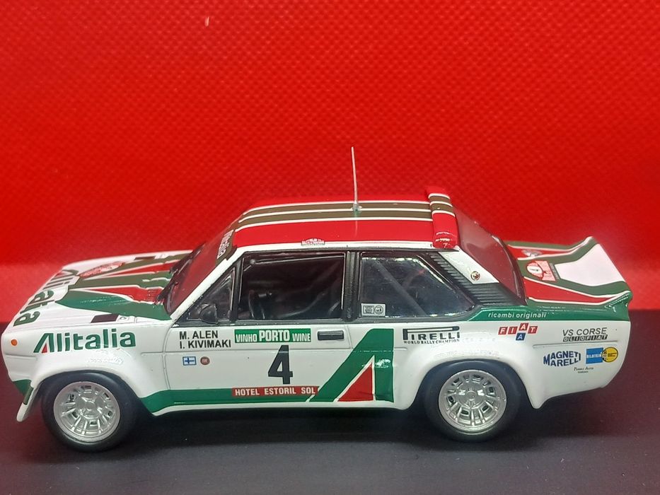 Miniatura 1:43 Fiat 131 Abarth Alén Rally de Portugal  Novo