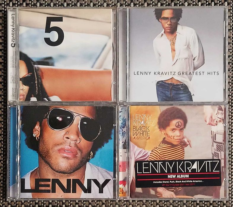 Lenny Kravitz - 8 CDs - Raros - Muito Bom Estado