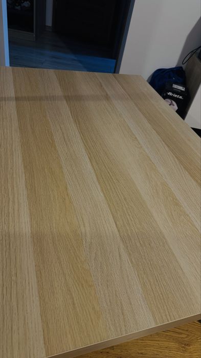 IKEA LACK – duży stolik kawowy 118×78 cm, jasny dąb, idealny stan