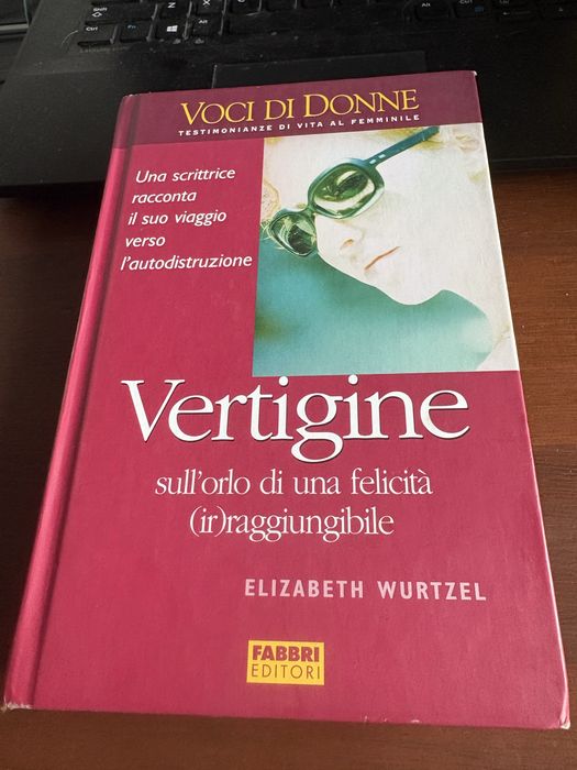Voci Di Donne „Vertigine” Elizabeth Wurtzel książka w języku włoskim