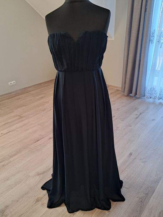 Sukienka maxi granatowa 42 44 46