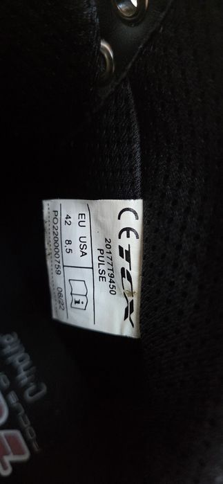 TCX Pulse botas moto
