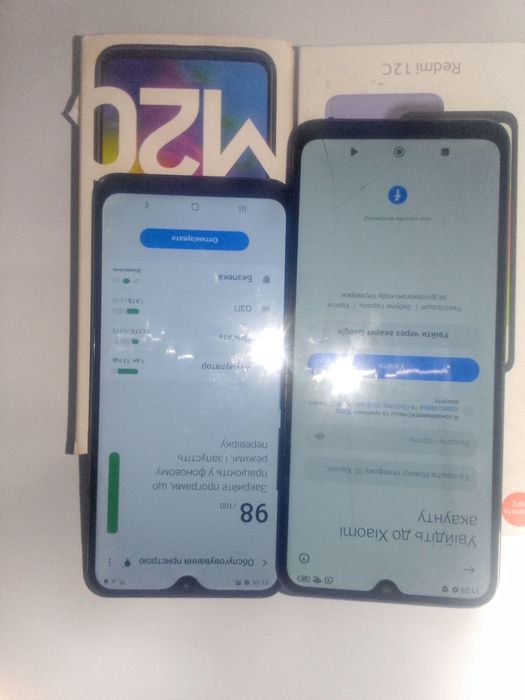 Редмі 12с і самсунг м20