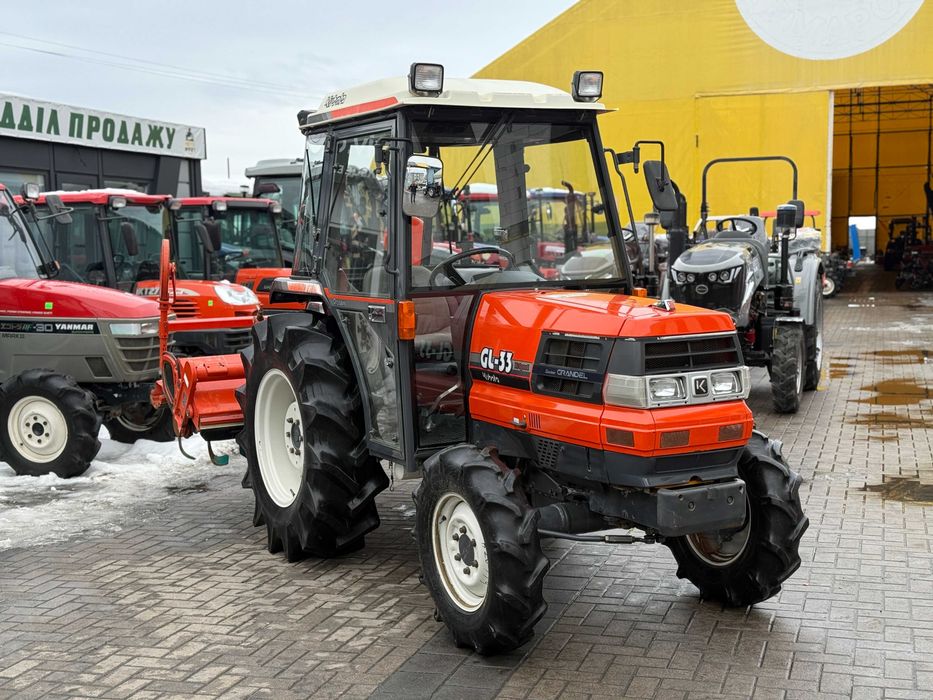 Японський трактор/мінітрактор KUBOTA GL-33!швидкісна!HI-SPEED!КАБІНА