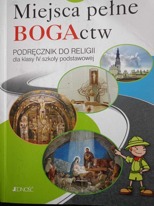 Podręcznik do religii Miejsca pełne BOGActw klasa 4
