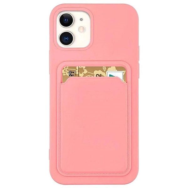 Card Case silikonowe etui portfel z kieszonką na kartę dokumenty do Sa