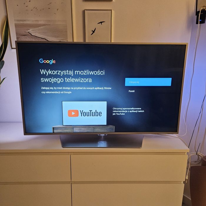 Duży Philips 50 cali android tv