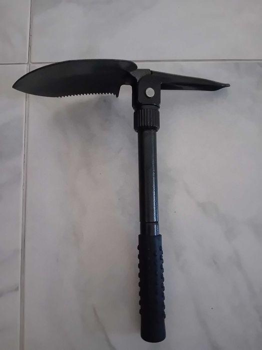 Pá Dobrável e Picareta "Kit Sobrevivência"