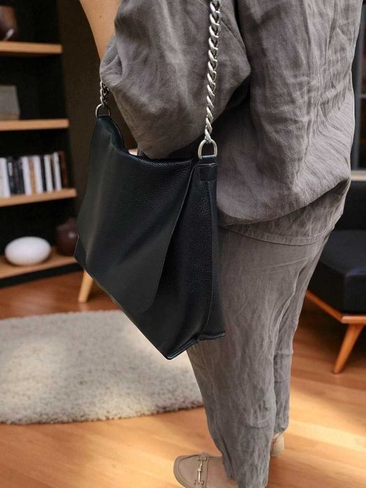 Кожаная женская сумка