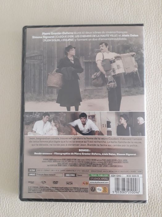 DVD filme francês La Veuve Alain Delon Simone Signoret - Novo e selado
