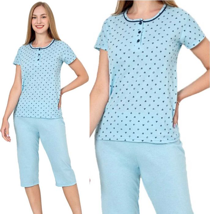 Piżama bawełniana duże rozmiary M-3XL