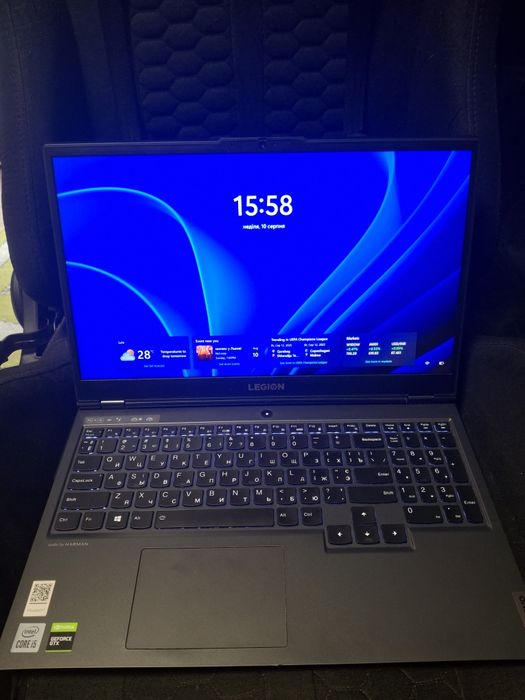 Ноутбук lenovo legion 5 15imh05