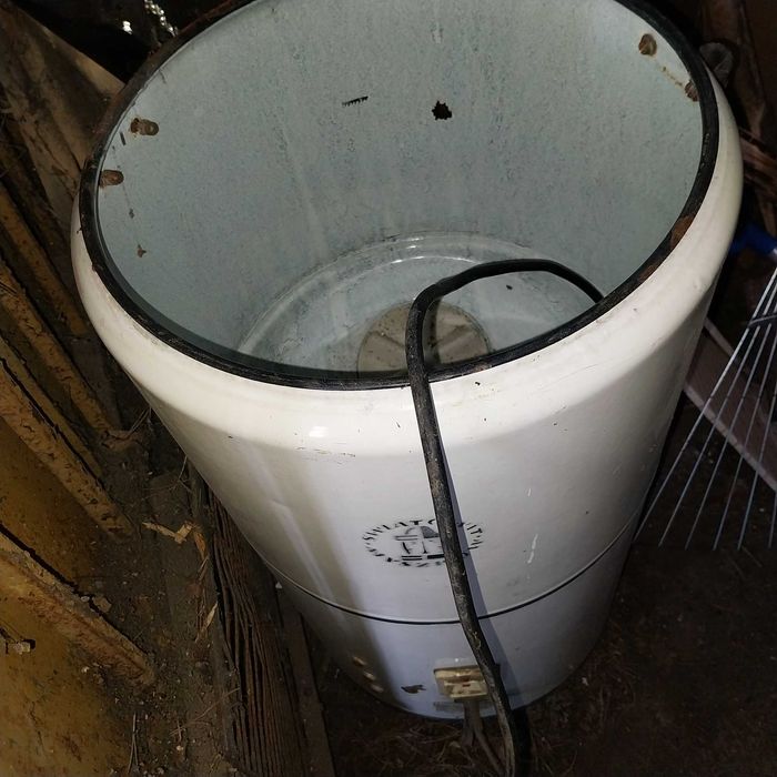 Pralka Światowit relikt PRL uszkodzona