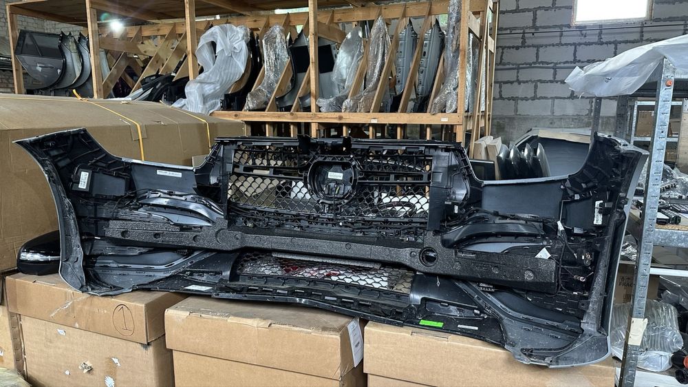 бампер фары Мерседес GLE 167 AMG GLS X 167 рест рестайл 2023 оригинал