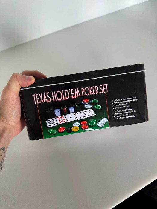 Покерний набір Texas hold'em poker set