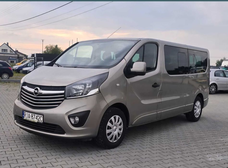Opel Vivaro Long L2 1.6 BiTurbo 125 KM | 9 os. | I właściciel | Bezwypadkowy
