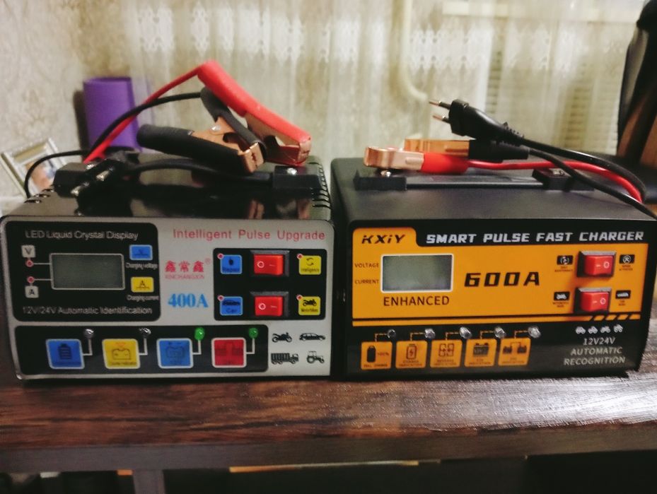 Импульсное, автоматическое зарядное устройство 12/24 V. (400Ah)