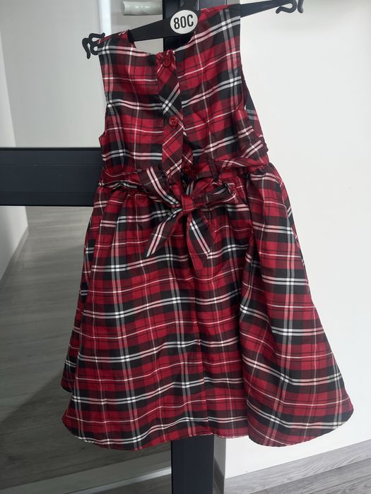 Плаття святкове 104 George в клітинку