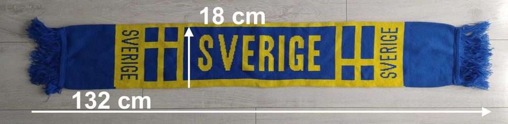 Szalik kibica reprezentacja Szwecja "Sverige"