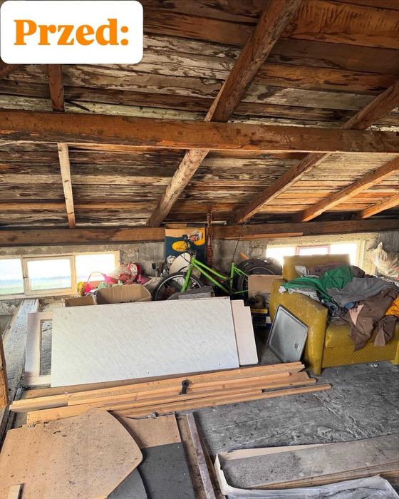 Opróżnianie posesji,strychów/piwnic,garaży/komórek,mieszkań i domów