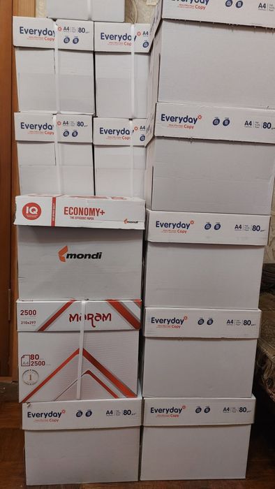 Офисная бумага А4 80 г/м2 500 листов Everyday(Офісний папір)