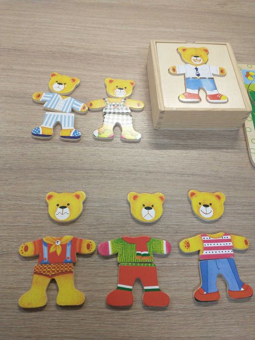 Zabawki Drewniane puzzle