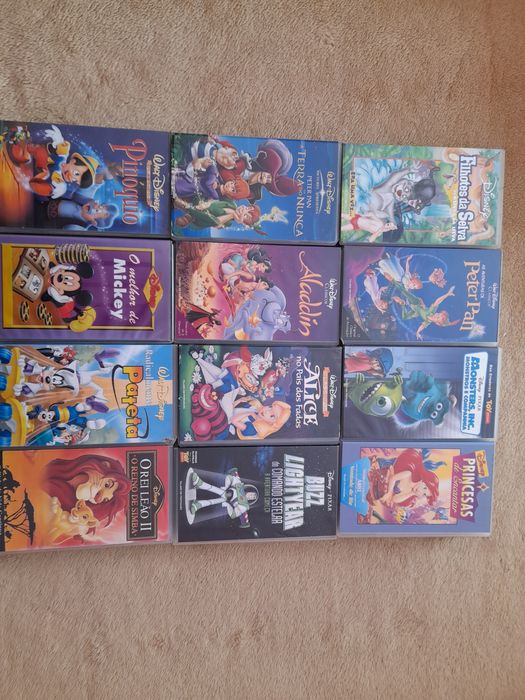 Filmes VHS disney