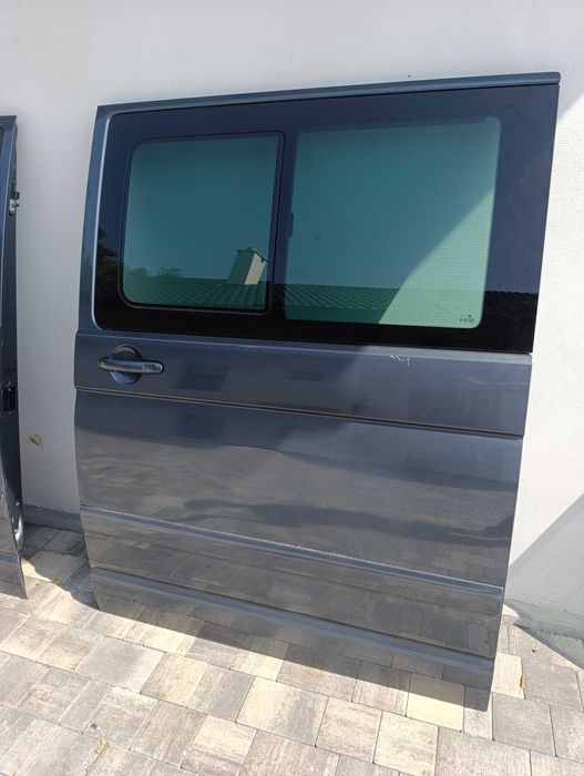 Drzwi przesuwne lewe VW T5 T5 lift szyba LD7U