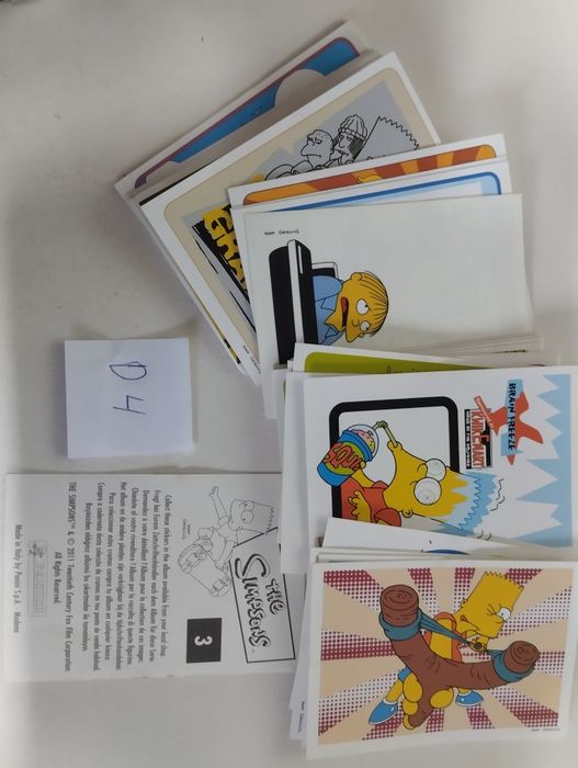 (D1) Cromos de 8 coleções