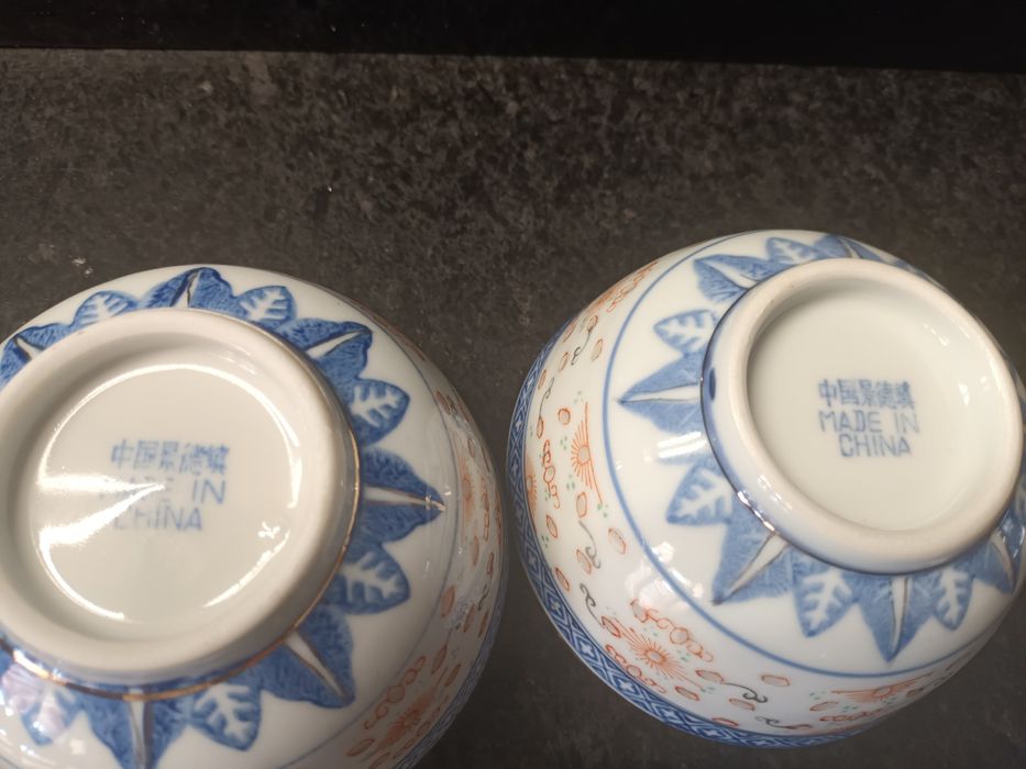 2 Tigelinhas de Louça Chinesa