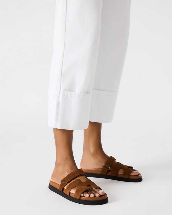 Шльопанці Steve Madden Mayven Camel Suede різні розміри
