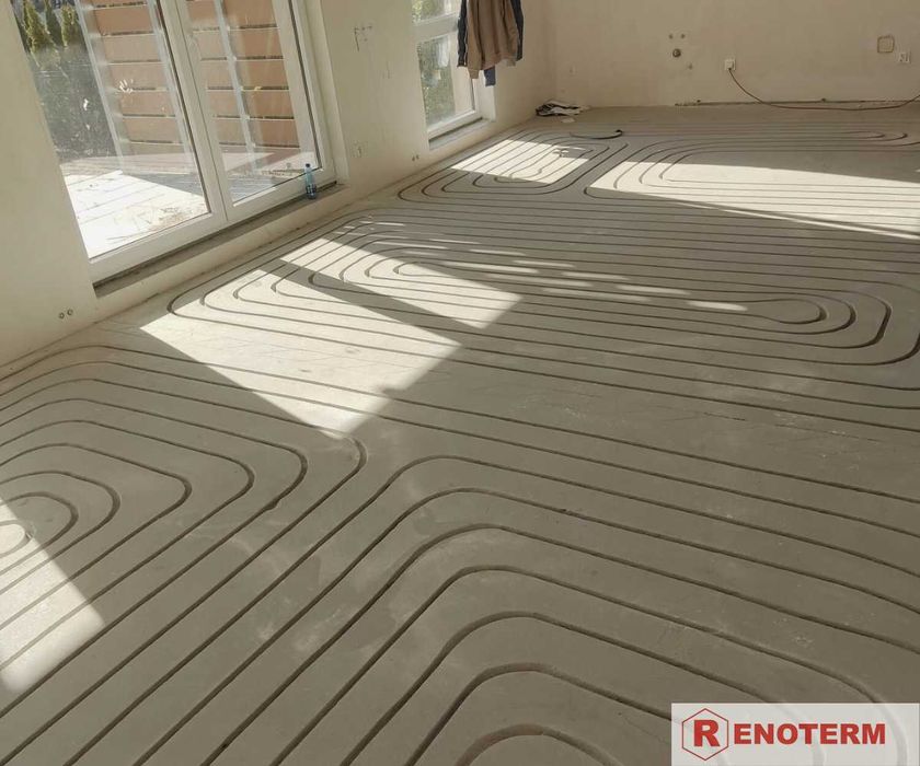 Frezowanie pod ogrzewanie podłogowe   WROCŁAW I OKOLICE