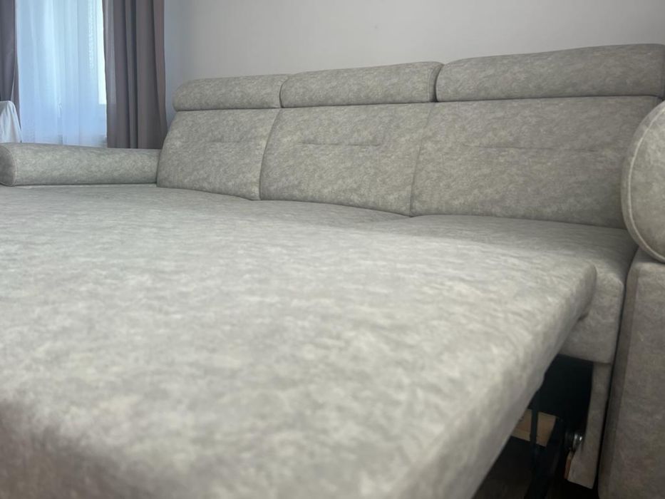 Sofa beż-szarość-krem 230cm